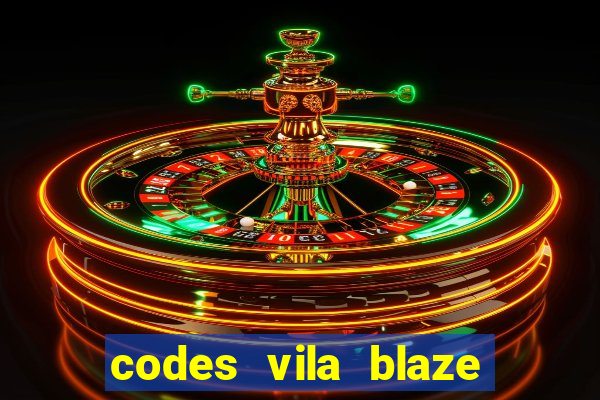 codes vila blaze shindo life