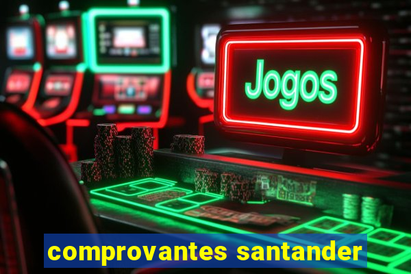 comprovantes santander