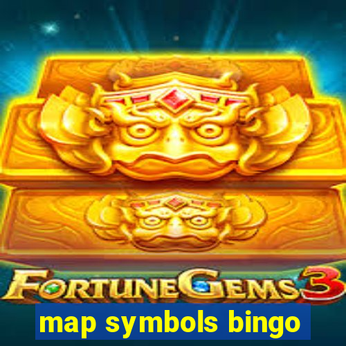 map symbols bingo