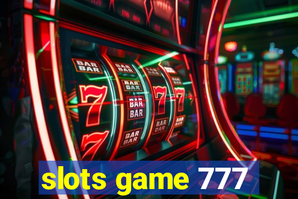 slots game 777