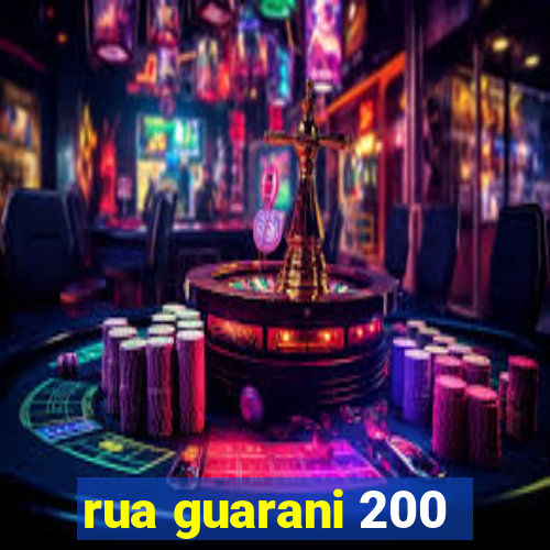 rua guarani 200