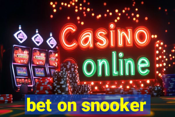 bet on snooker