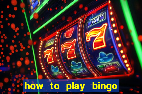 how to play bingo with playing cards