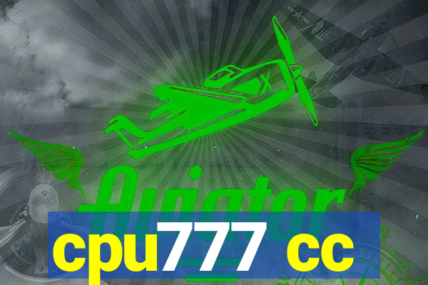 cpu777 cc