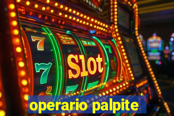 operario palpite