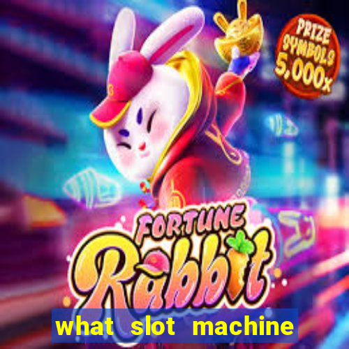 what slot machine has the best odds