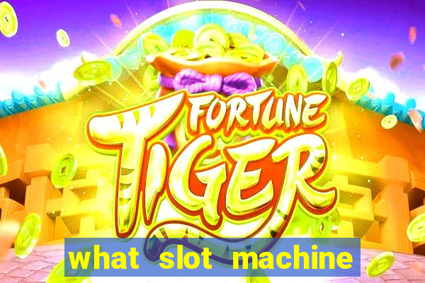 what slot machine has the best odds