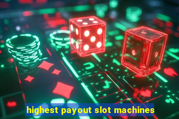 highest payout slot machines