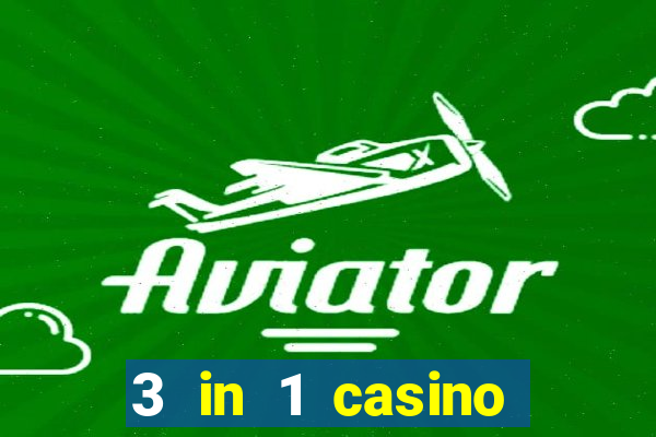 3 in 1 casino game table