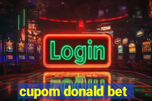 cupom donald bet