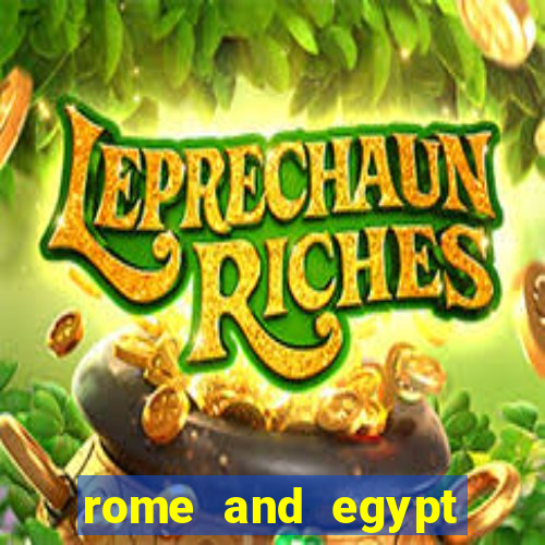 rome and egypt slot machine