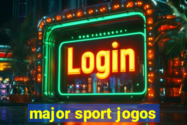 major sport jogos