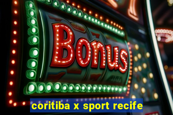 coritiba x sport recife