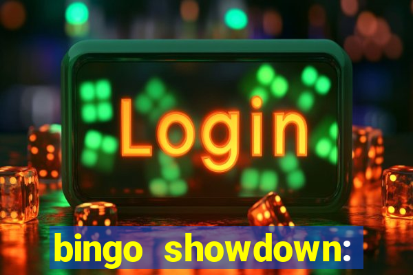 bingo showdown: jogo de bingo