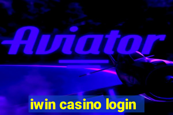 iwin casino login