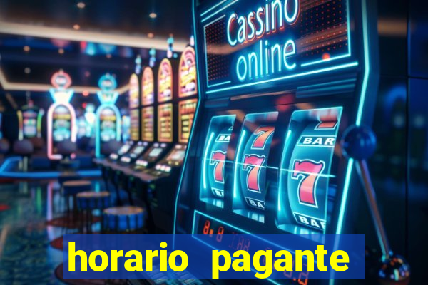 horario pagante fortune tiger