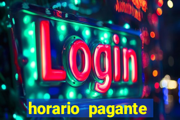 horario pagante fortune tiger