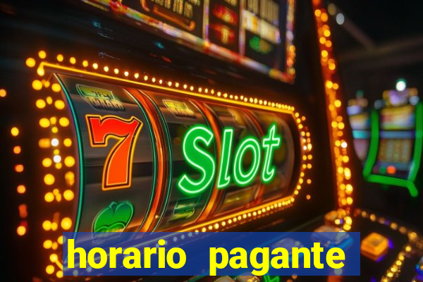 horario pagante fortune tiger