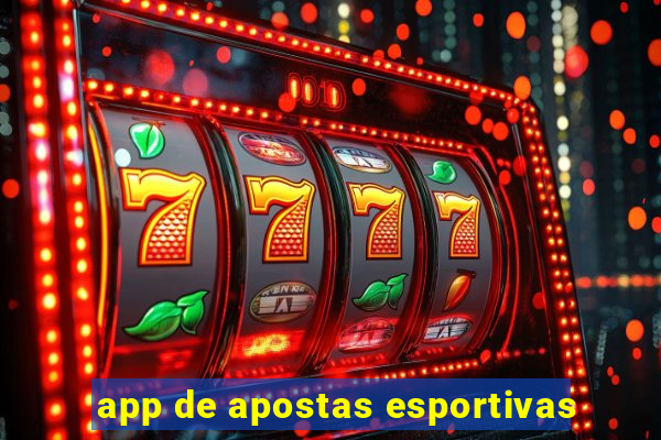 app de apostas esportivas