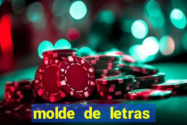 molde de letras feliz natal para imprimir