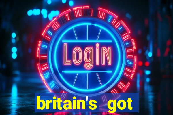 britain's got talent bingo