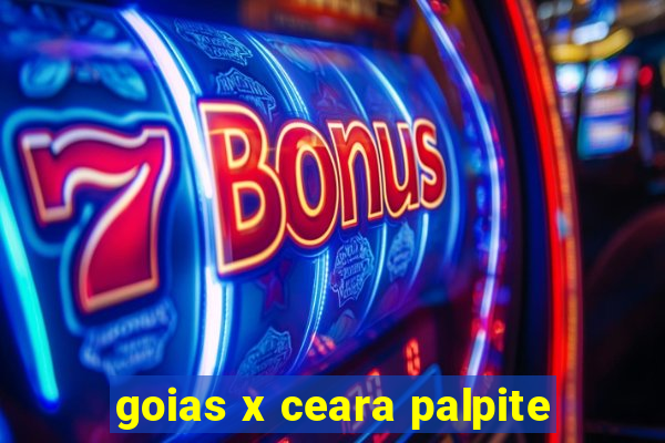 goias x ceara palpite