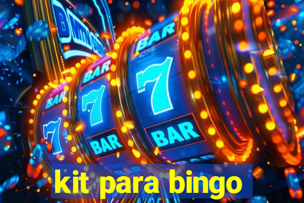 kit para bingo