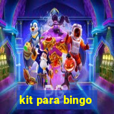 kit para bingo