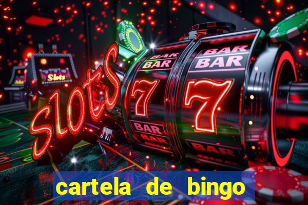 cartela de bingo para imprimir gratis