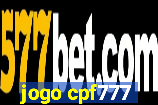 jogo cpf777