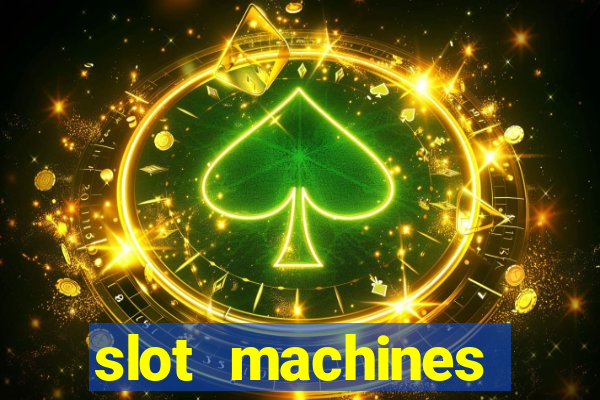 slot machines online casino