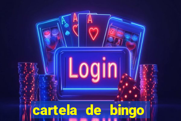 cartela de bingo de fra??es