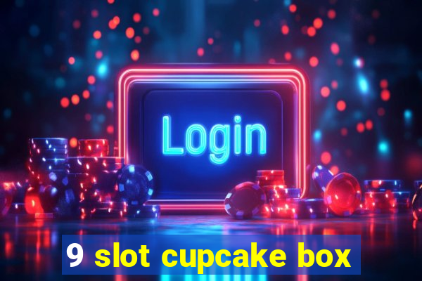 9 slot cupcake box