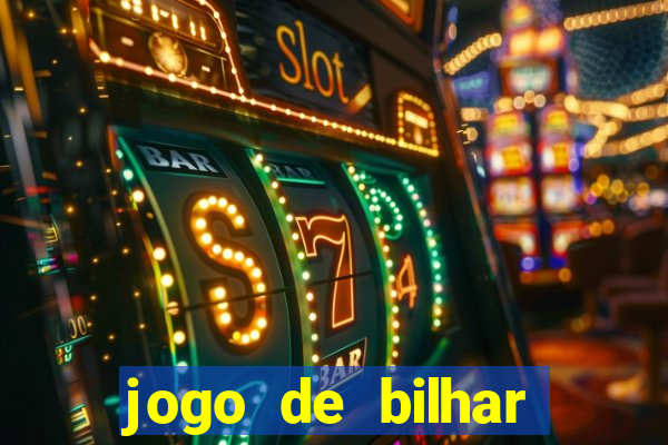 jogo de bilhar valendo dinheiro