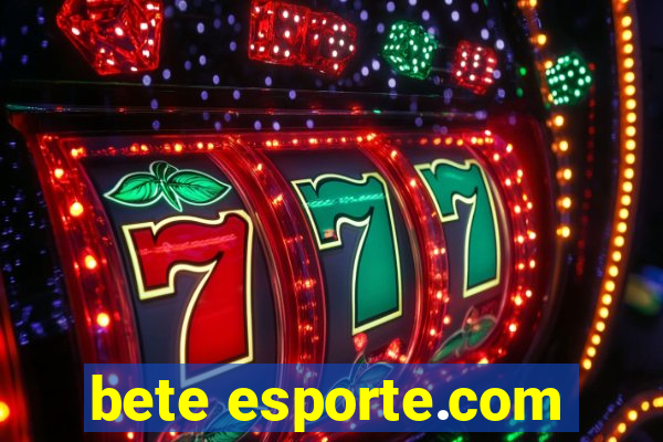 bete esporte.com