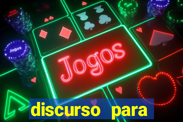 discurso para abertura de jogos escolares