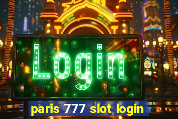 paris 777 slot login