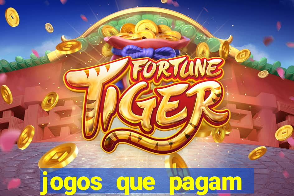 jogos que pagam pix de verdade