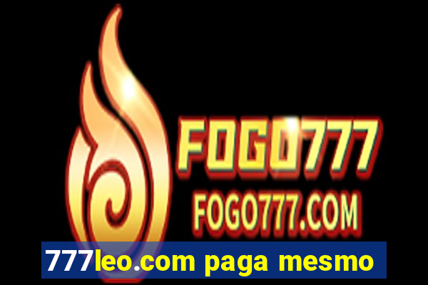 777leo.com paga mesmo