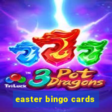 easter bingo cards