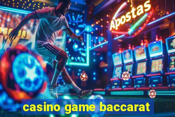 casino game baccarat