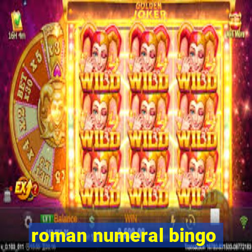 roman numeral bingo