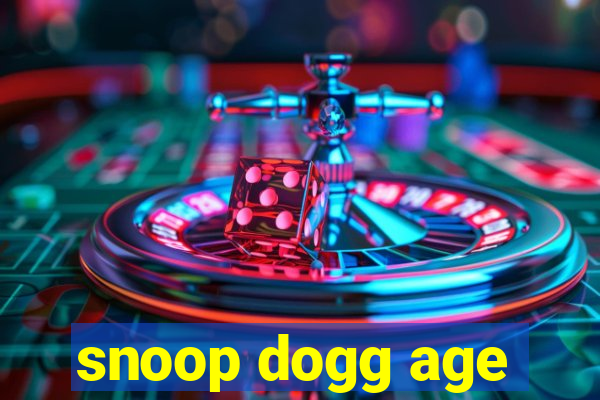 snoop dogg age