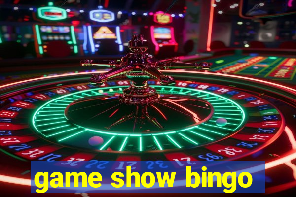 game show bingo