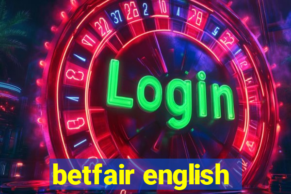 betfair english