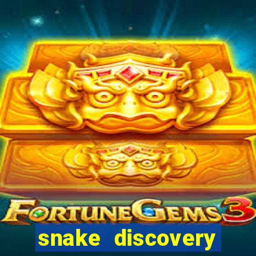 snake discovery bingo card