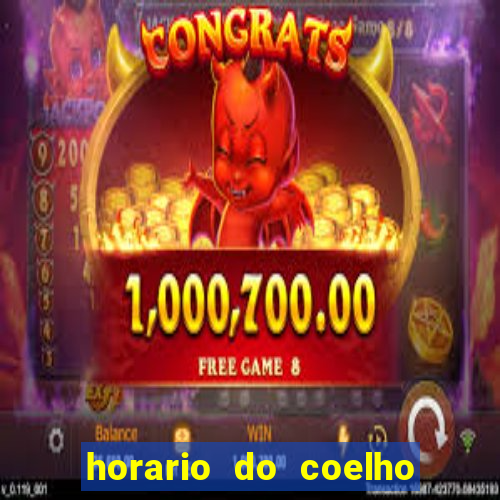 horario do coelho da fortune