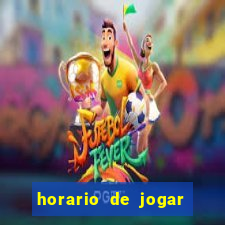 horario de jogar fortune tiger