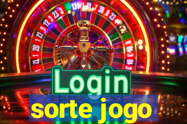 sorte jogo