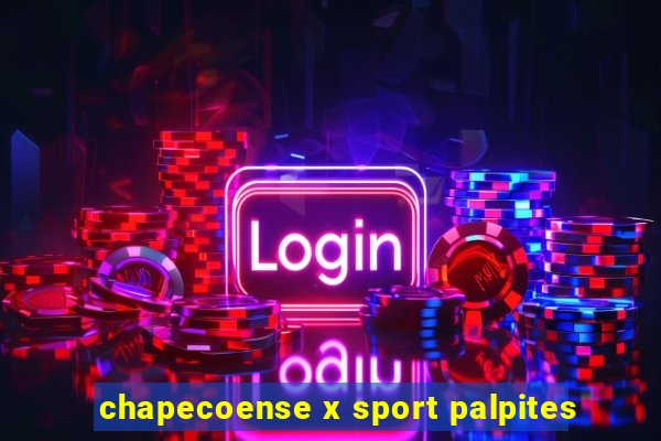 chapecoense x sport palpites